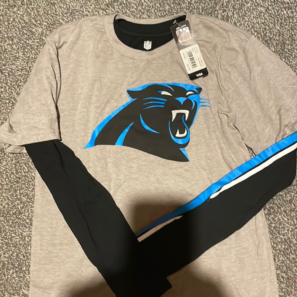 NFL PANTHERS  long sleeve youth Large 14/16